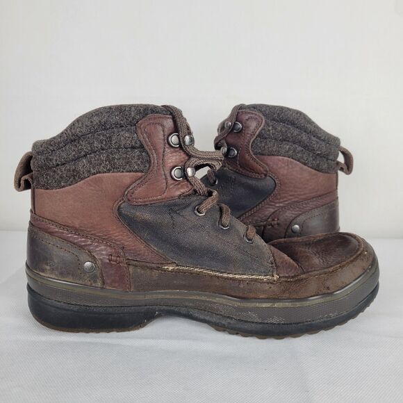 Sorel Kingston Chukka Boot Mens 11.5 Brown Waterproof Leather Casual Work Hiking - Picture 11 of 14